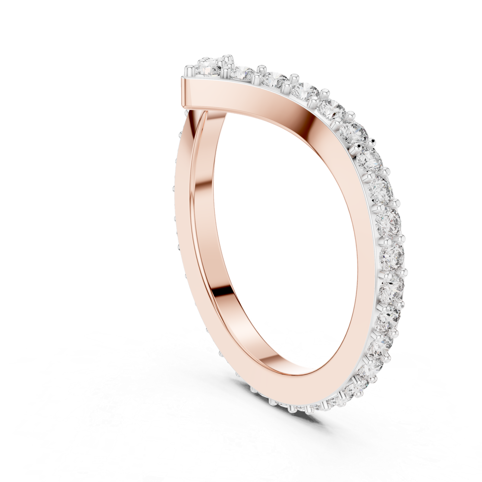 Chevron Curve Ring