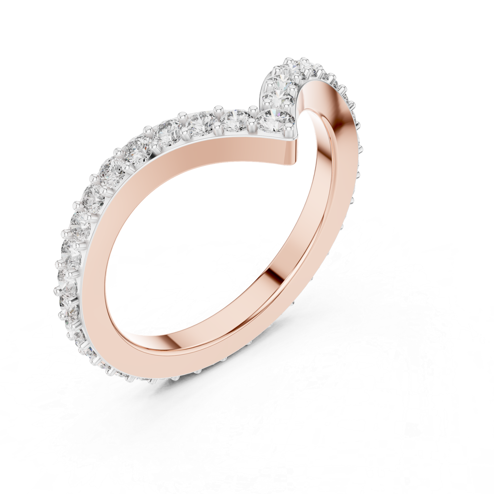 Chevron Curve Ring