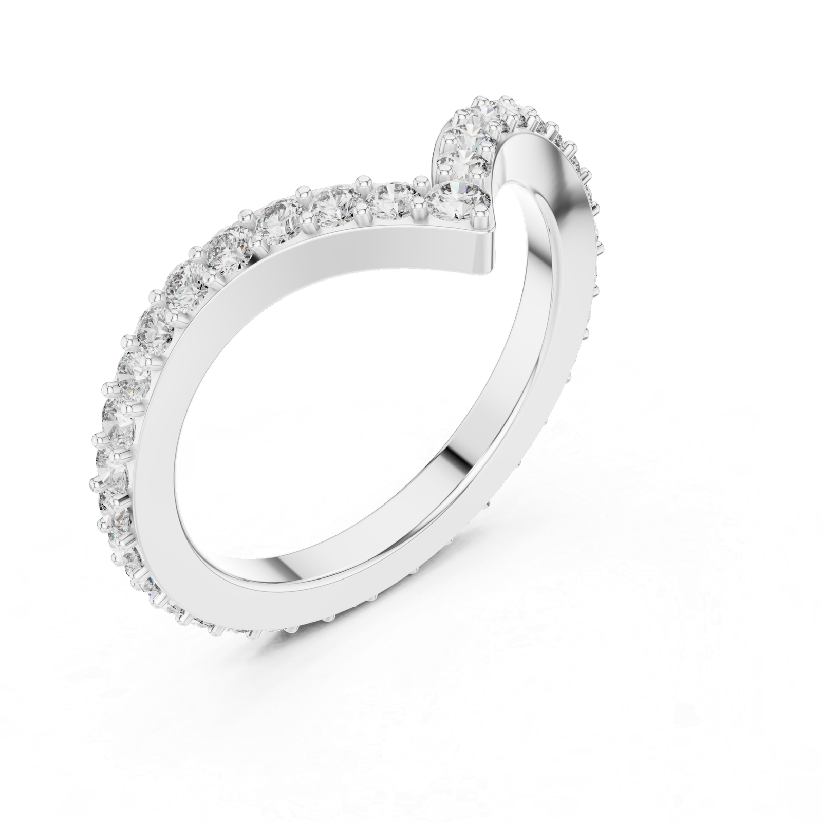 Chevron Curve Ring