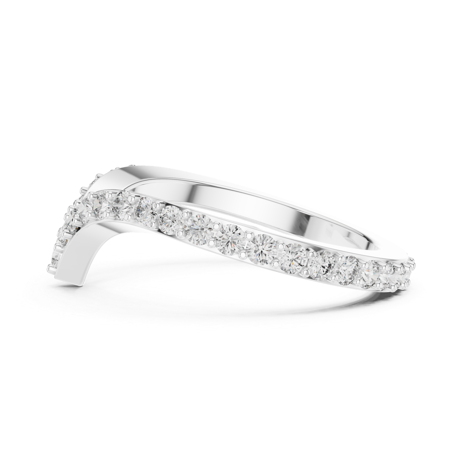 Chevron Curve Ring
