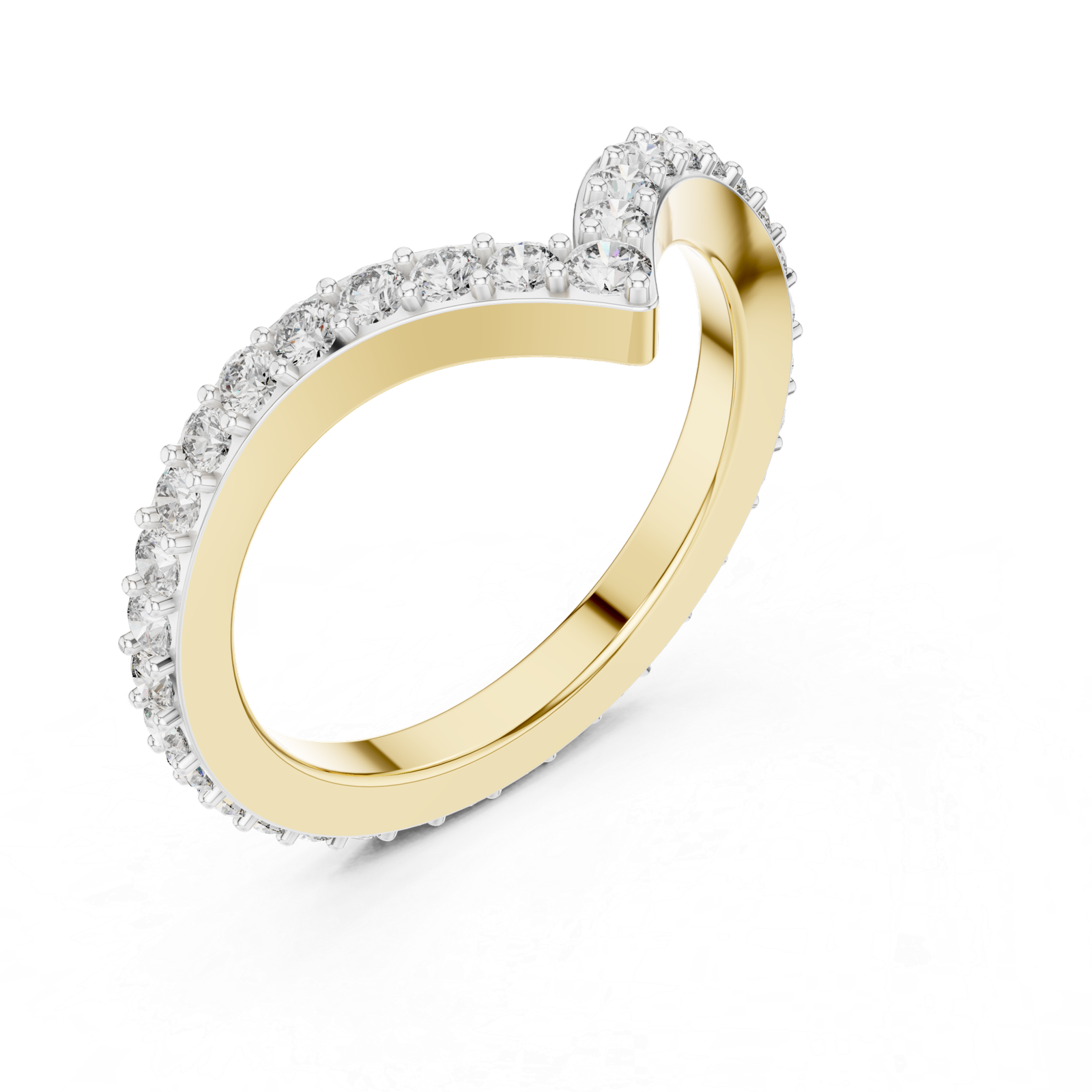 Chevron Curve Ring