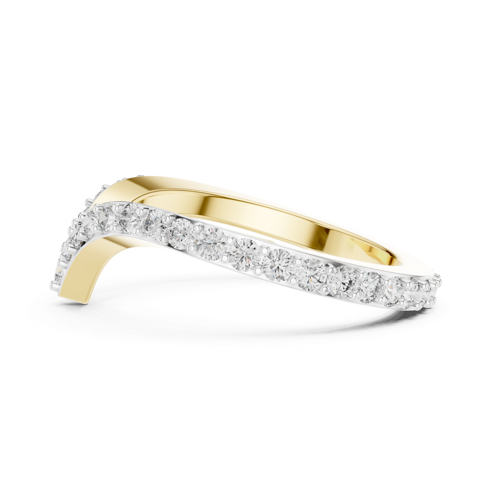 Chevron Curve Ring