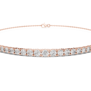 Ligne Graduated Round Diamond Tennis Bracelet