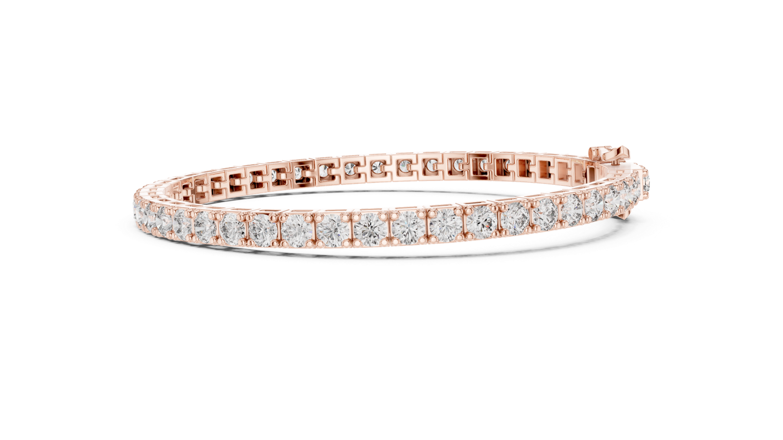 Classic Round Diamond Tennis Bracelet