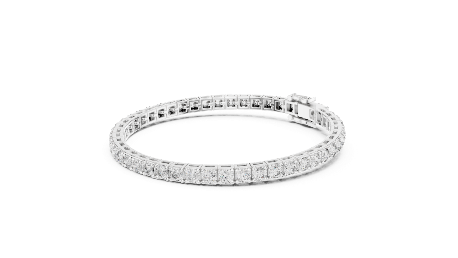 Classic Round Diamond Tennis Bracelet