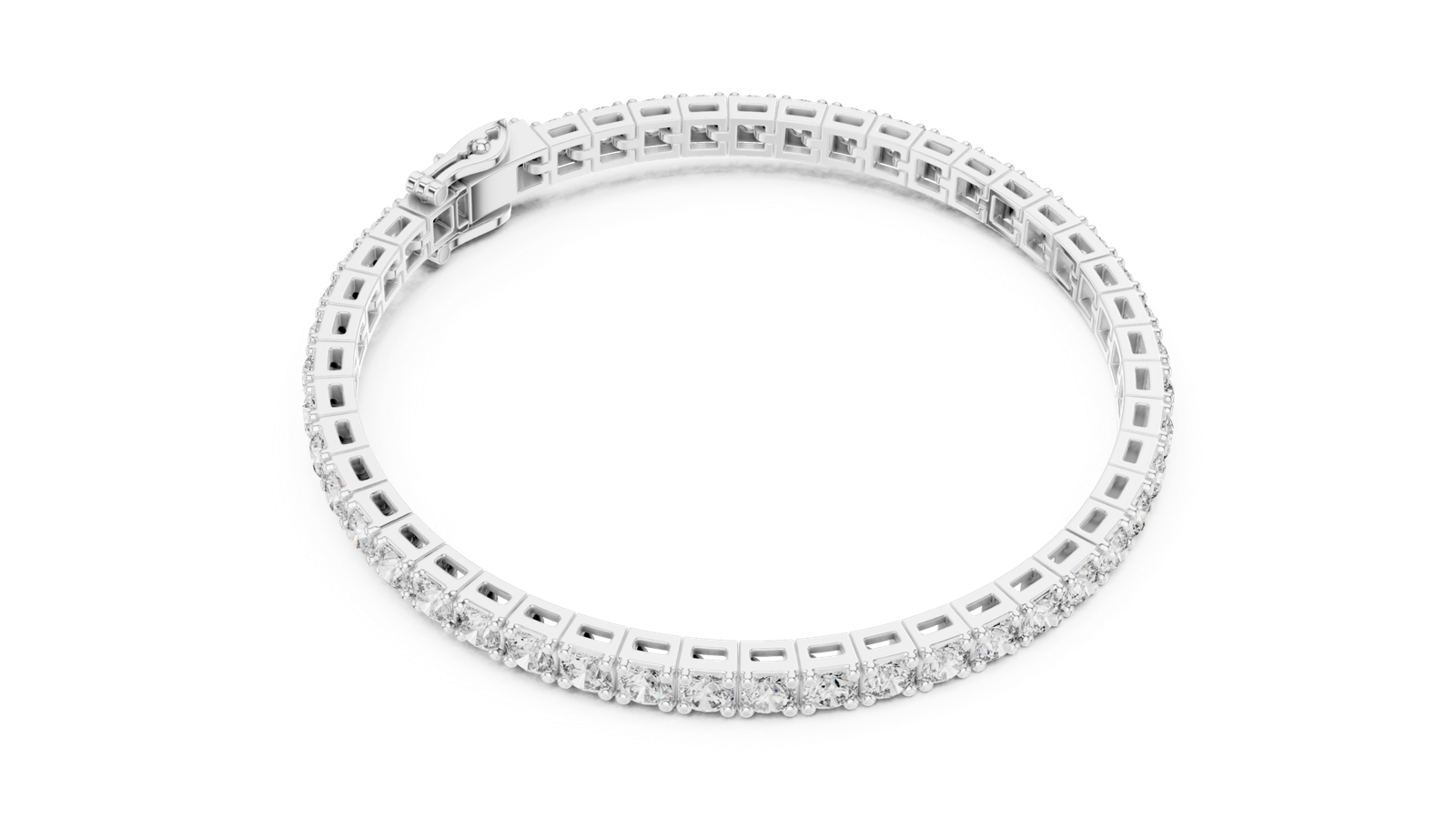 Classic Round Diamond Tennis Bracelet