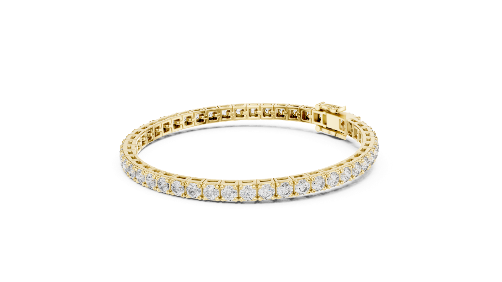 Classic Round Diamond Tennis Bracelet