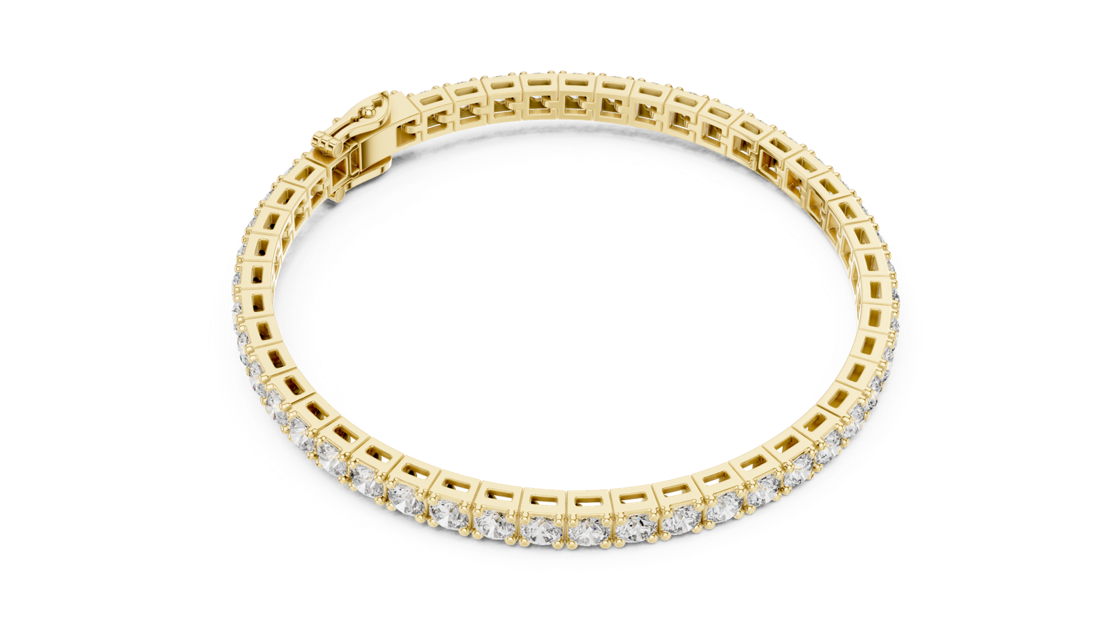 Classic Round Diamond Tennis Bracelet