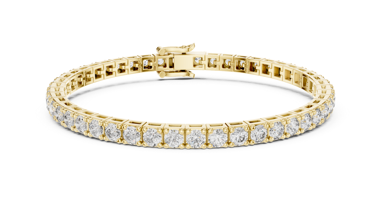Classic Round Diamond Tennis Bracelet