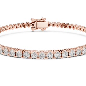 Royal Round Diamond Station Chain Bracelet