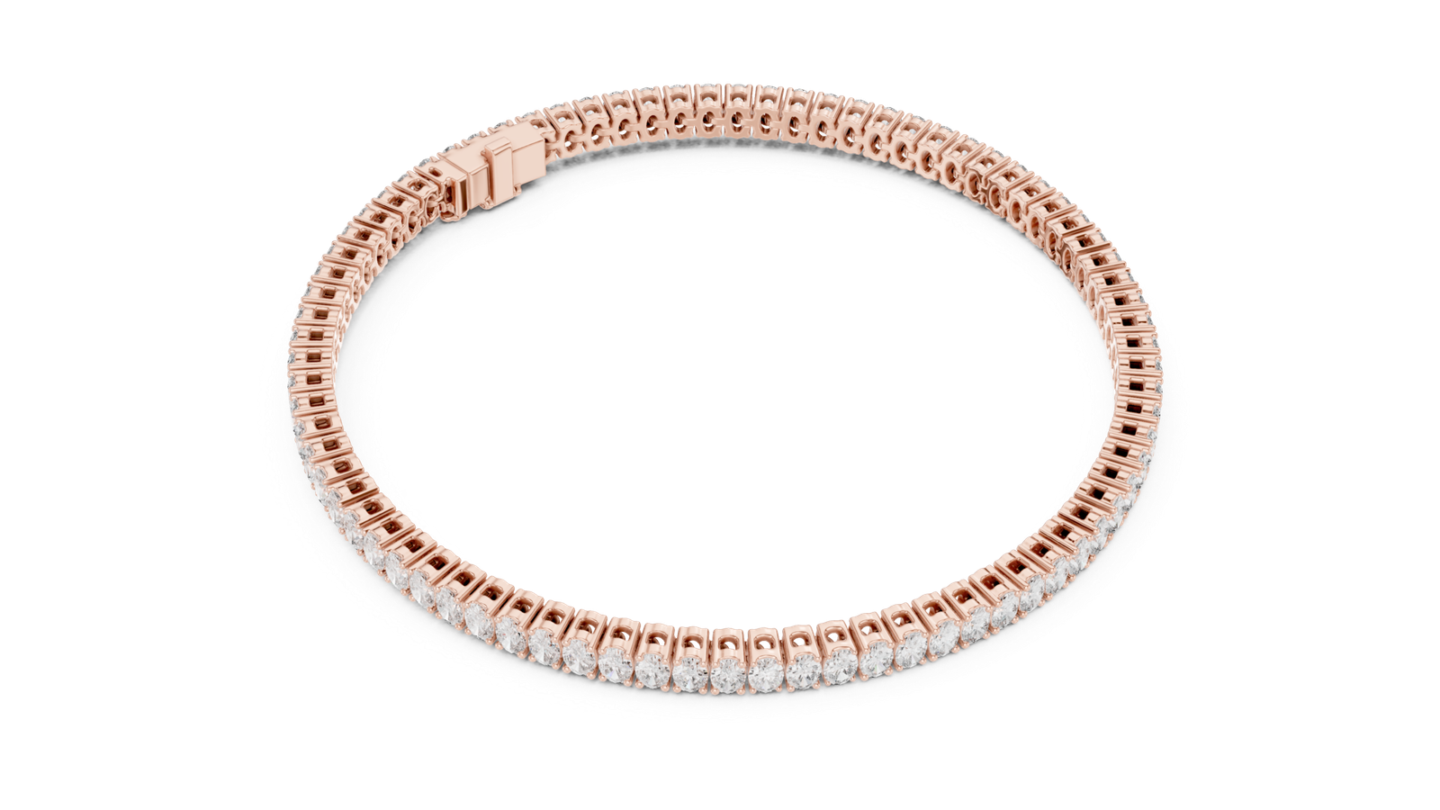 Jardin Celeste Oval Diamond Tennis Bracelet