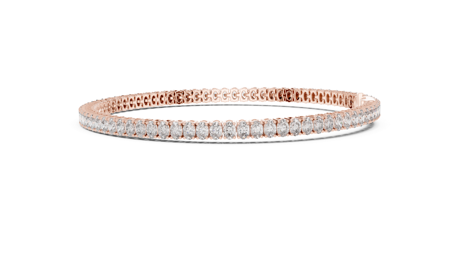 Jardin Celeste Oval Diamond Tennis Bracelet
