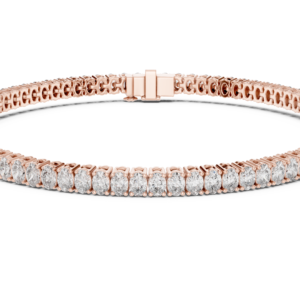 Jardin Celeste Oval Diamond Tennis Bracelet