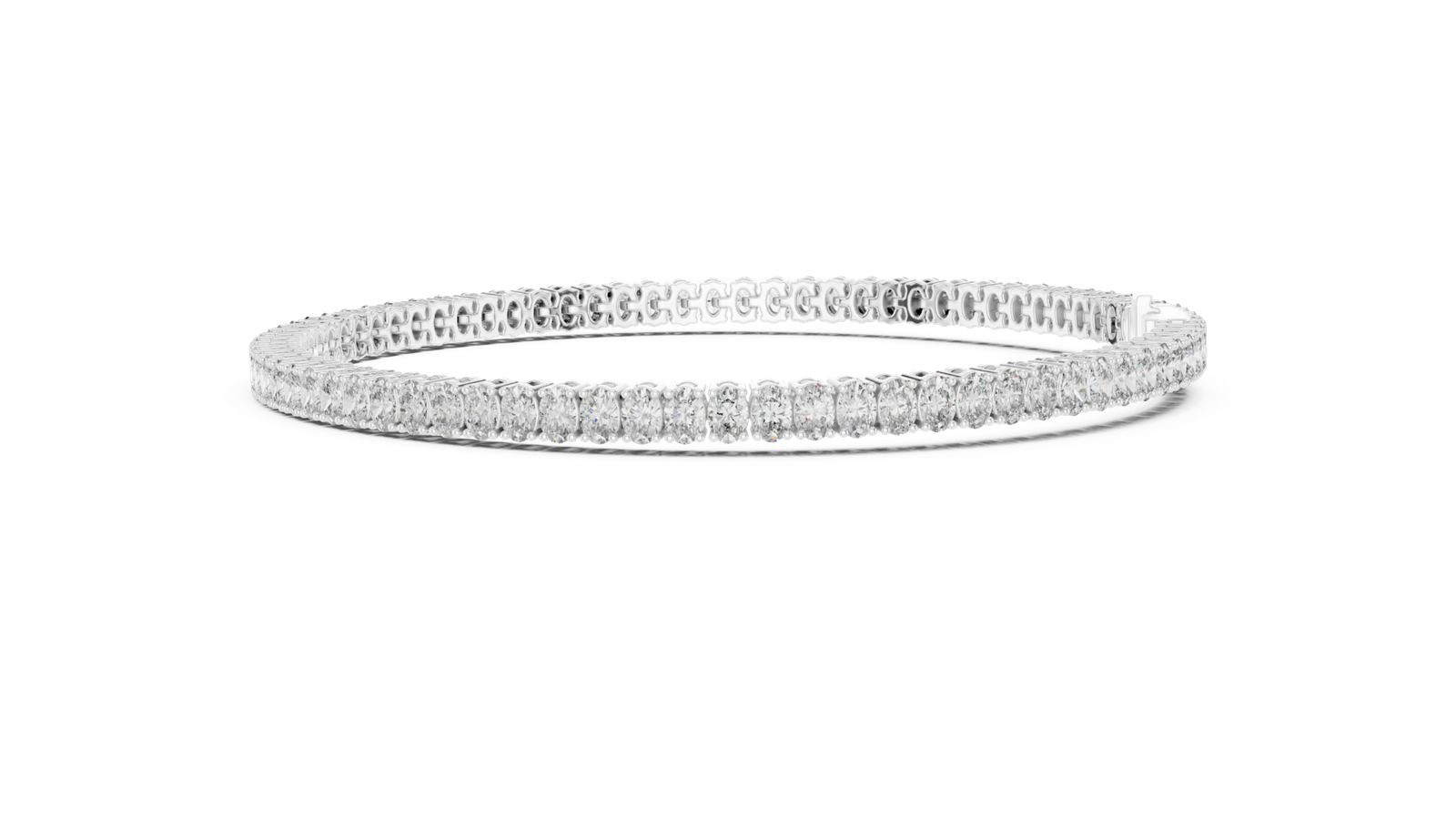 Jardin Celeste Oval Diamond Tennis Bracelet