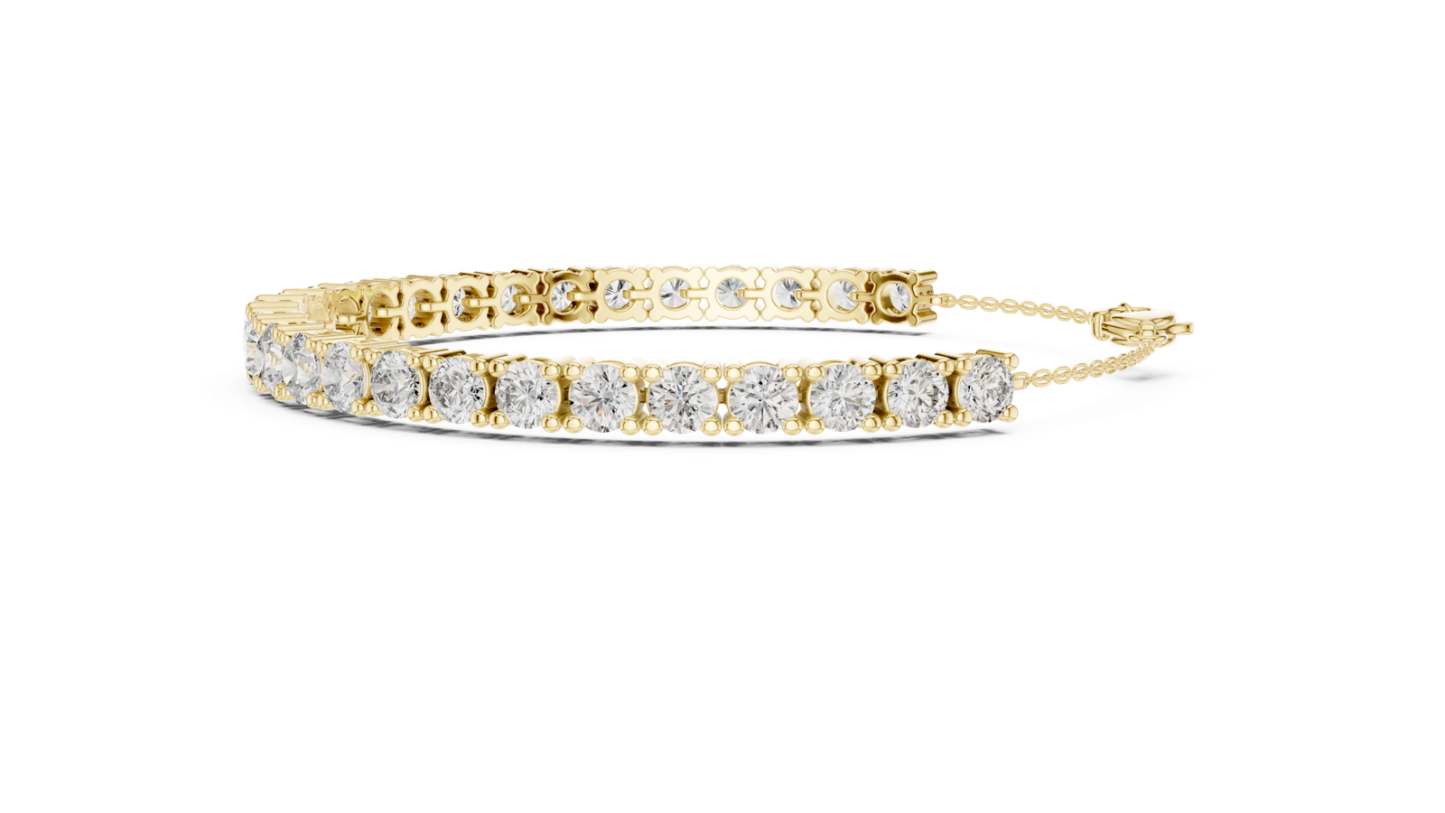 Élysée Graduated Round Diamond Chain Bracelet