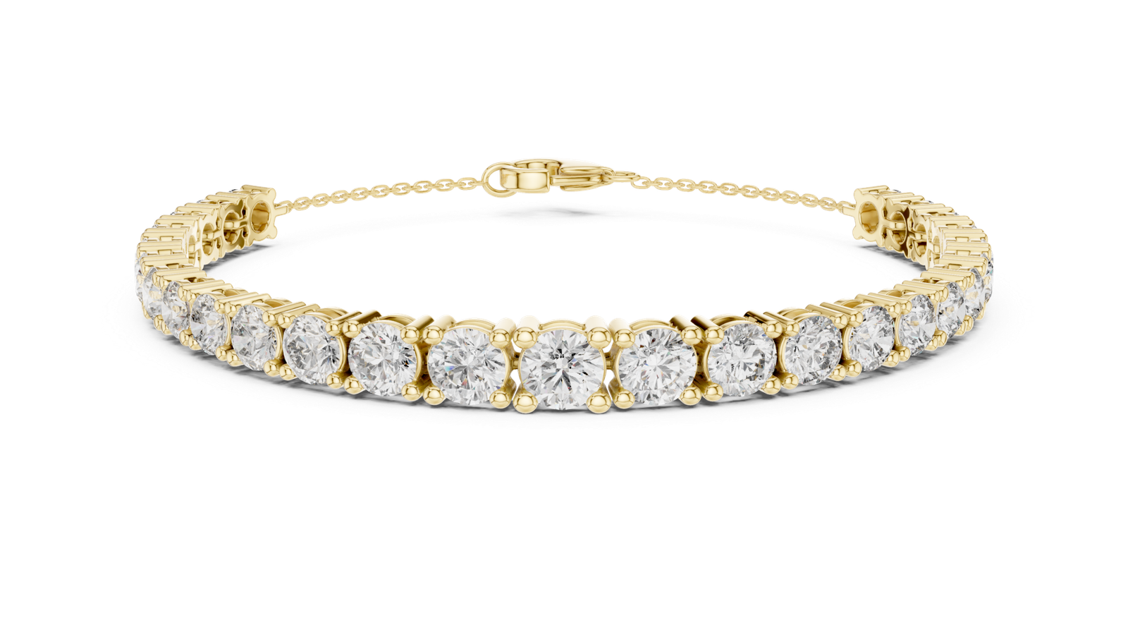 Élysée Graduated Round Diamond Chain Bracelet