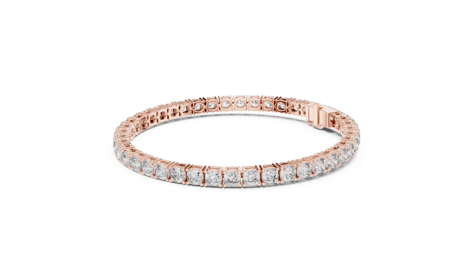 Nocturne Cushion Diamond Tennis Bracelet