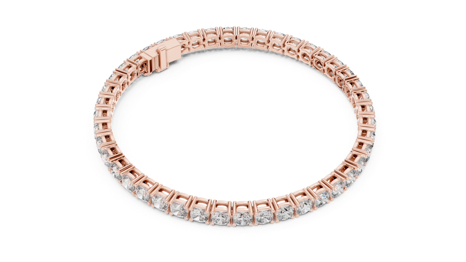 Nocturne Cushion Diamond Tennis Bracelet