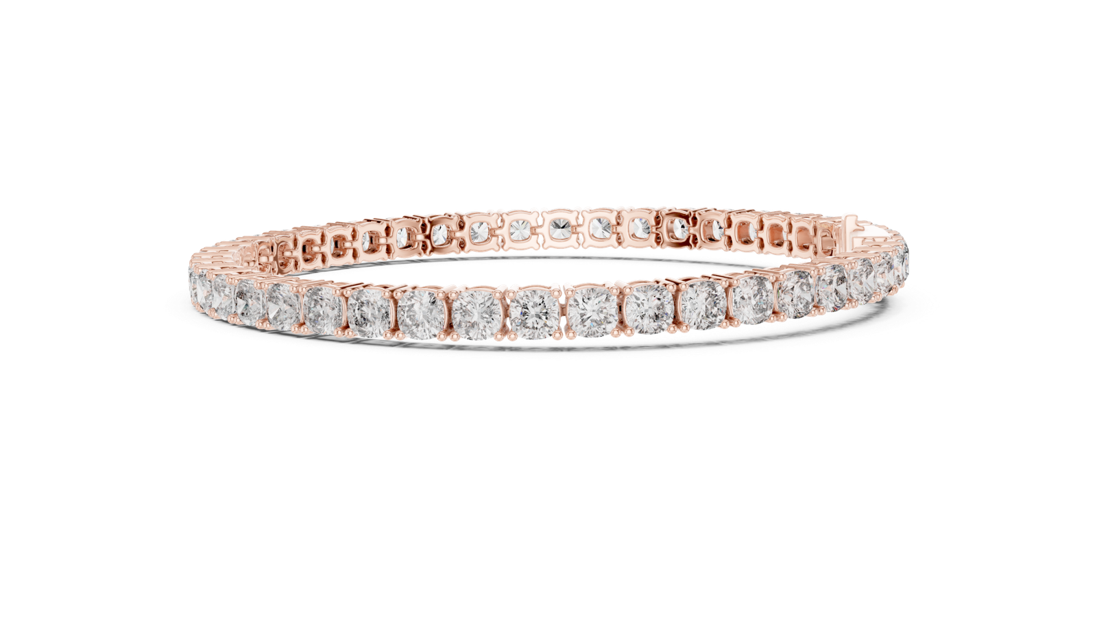 Nocturne Cushion Diamond Tennis Bracelet