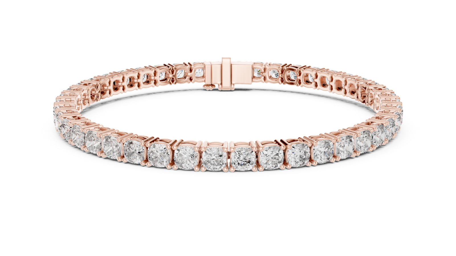 Nocturne Cushion Diamond Tennis Bracelet