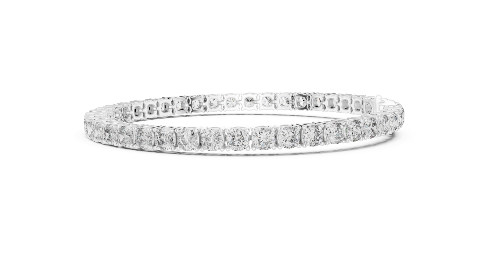 Nocturne Cushion Diamond Tennis Bracelet