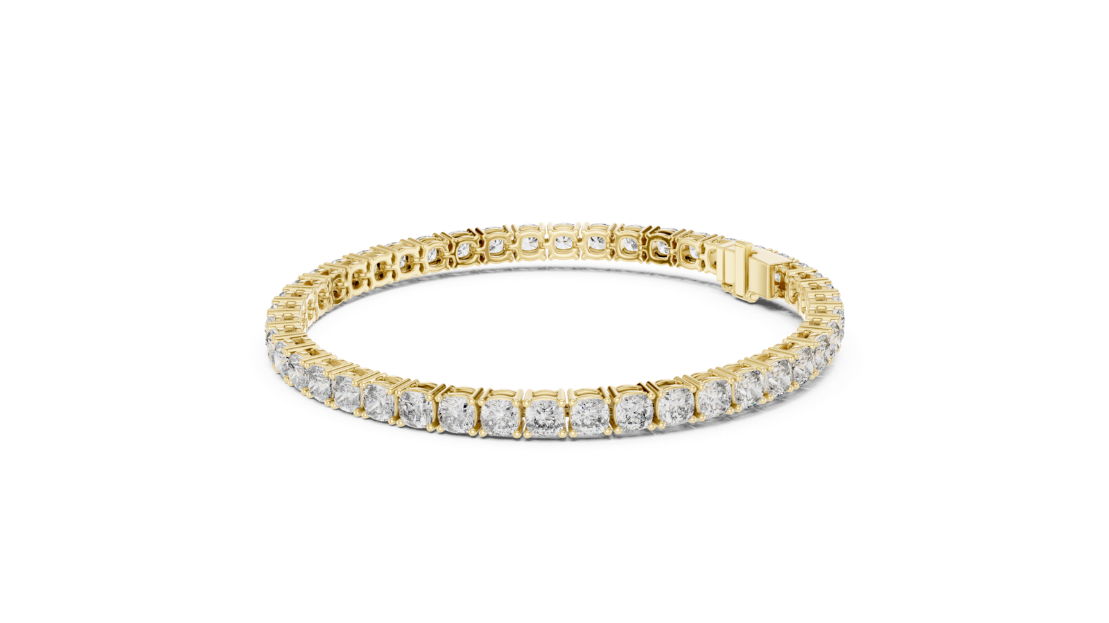Nocturne Cushion Diamond Tennis Bracelet