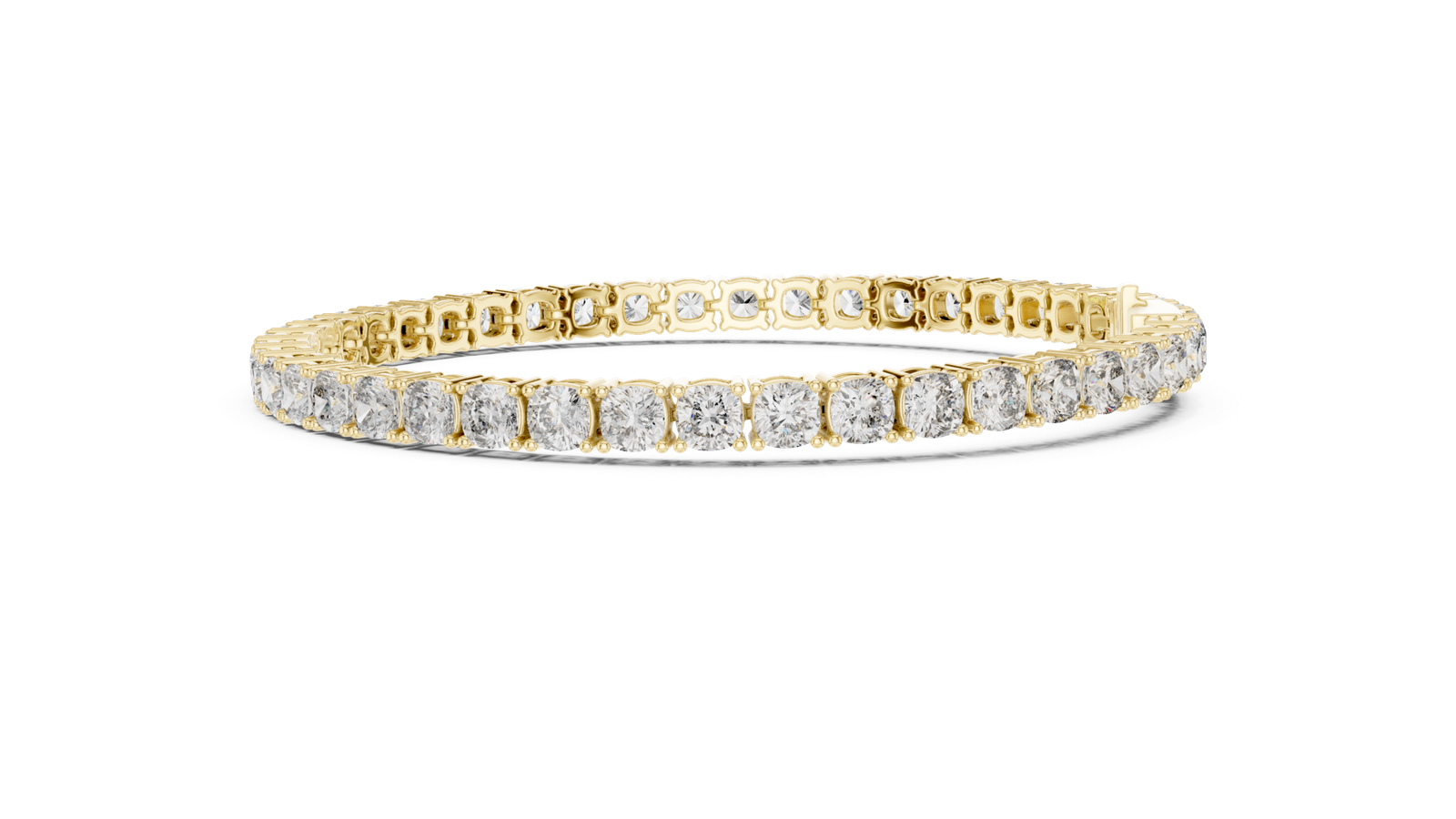 Nocturne Cushion Diamond Tennis Bracelet