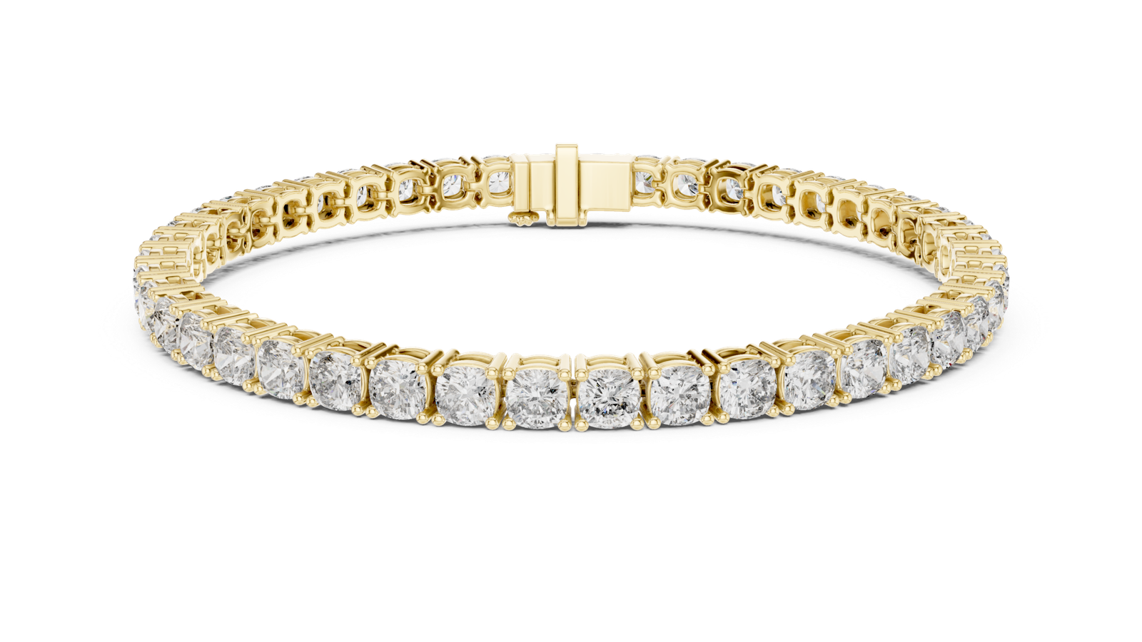 Nocturne Cushion Diamond Tennis Bracelet