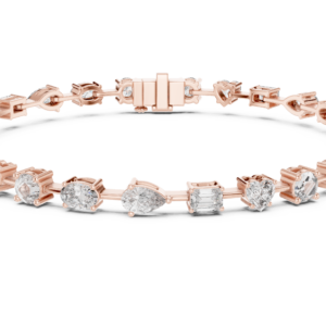 Château Multi Shape Diamond Tennis Bracelet
