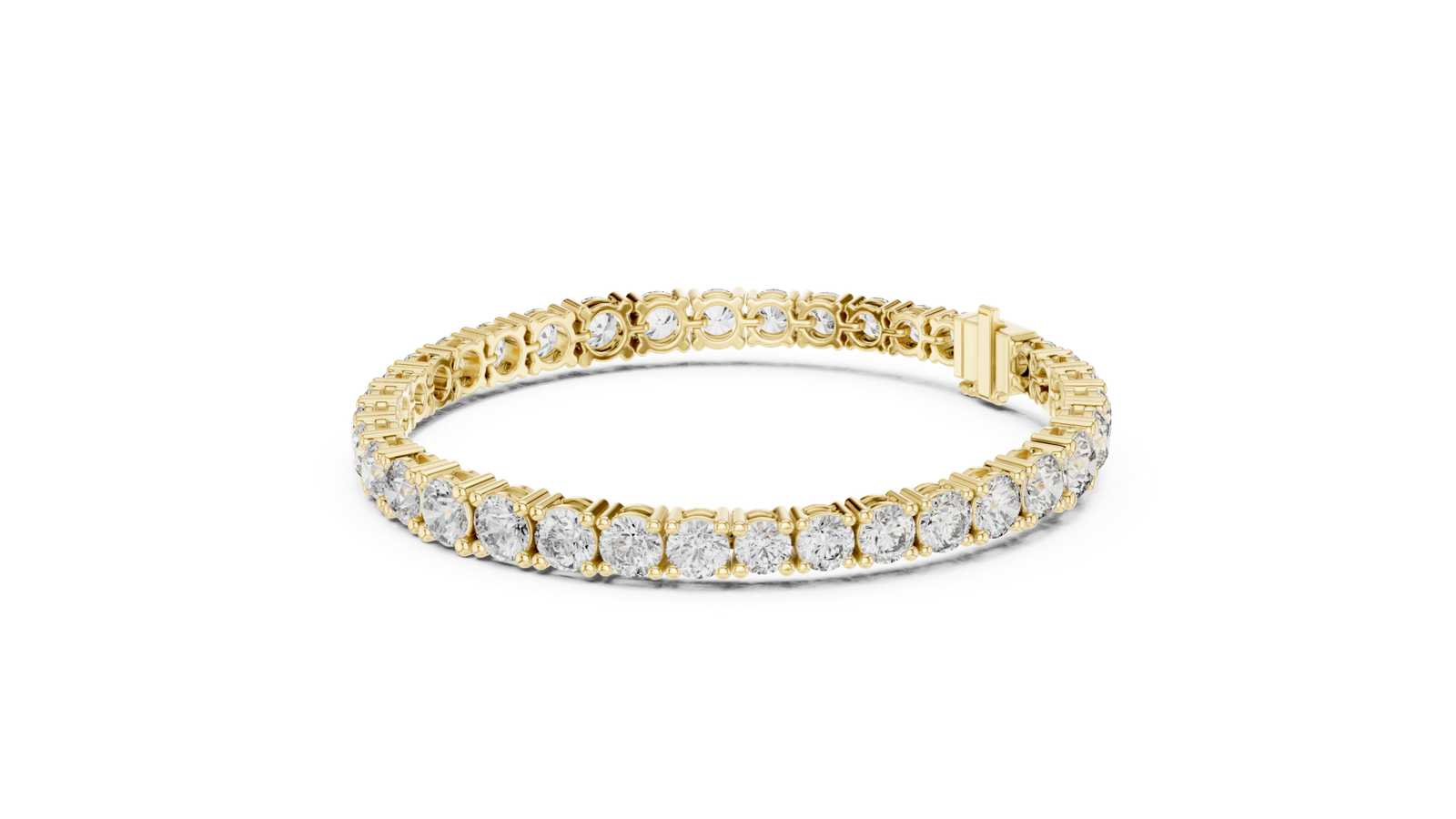 Regalia Graduated Round Diamond Tennis Bracelet