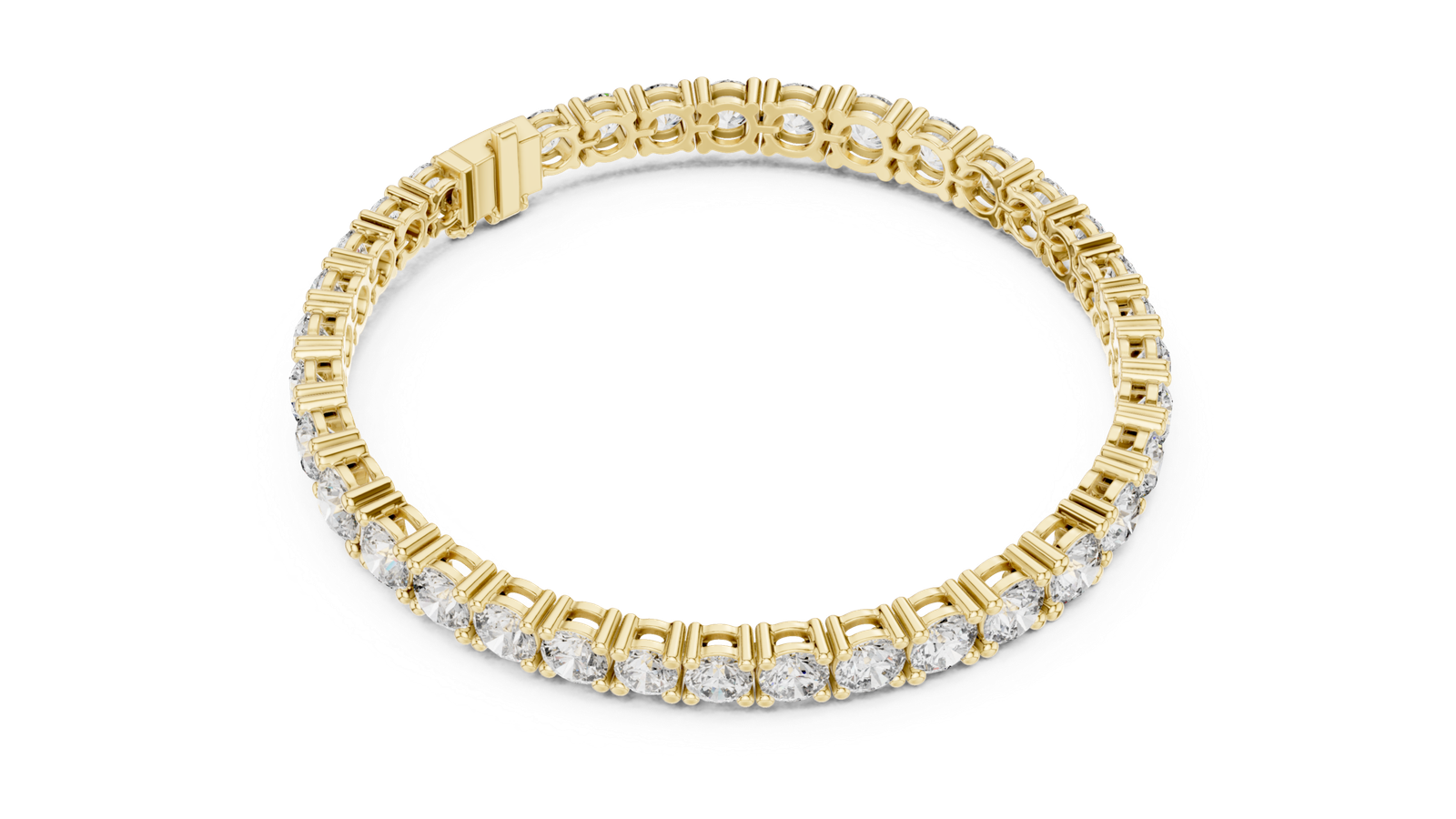 Regalia Graduated Round Diamond Tennis Bracelet