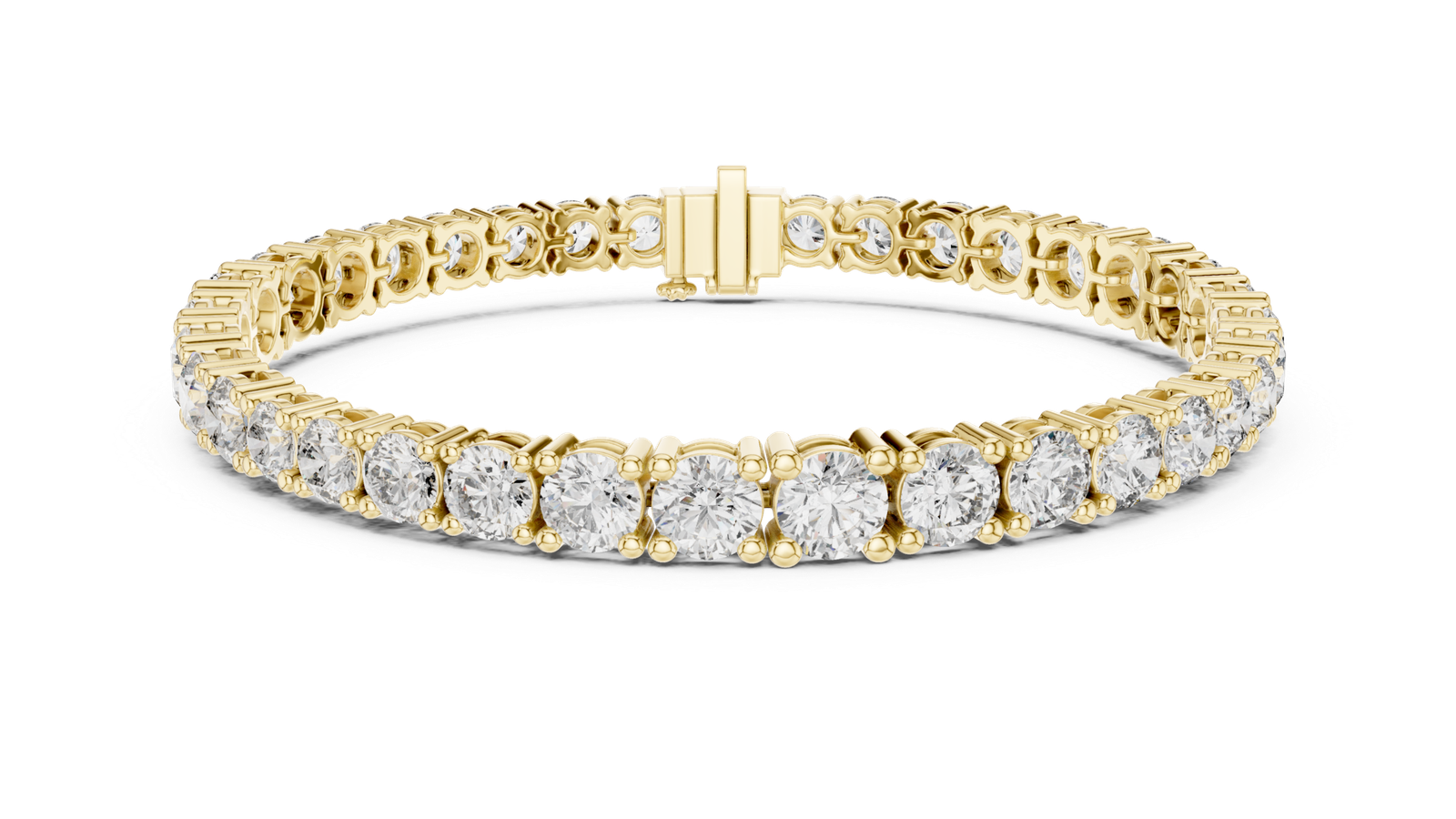 Regalia Graduated Round Diamond Tennis Bracelet
