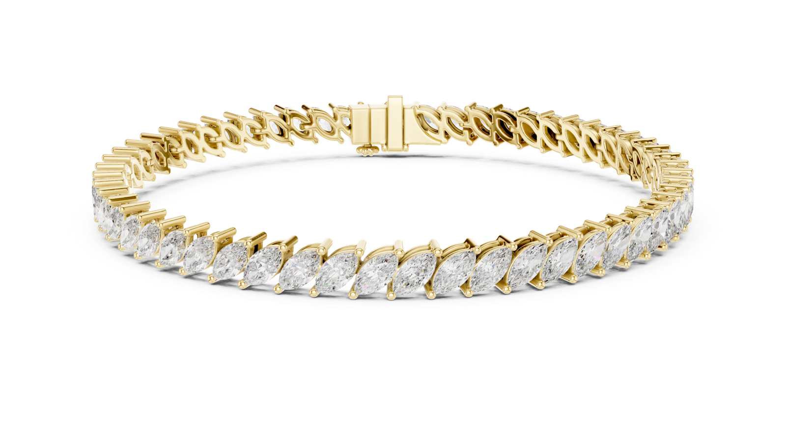 Versailles Marquise Diamond Tennis Bracelet