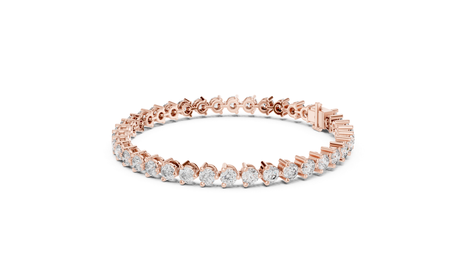 Orphée Classic Round Diamond Tennis Bracelet