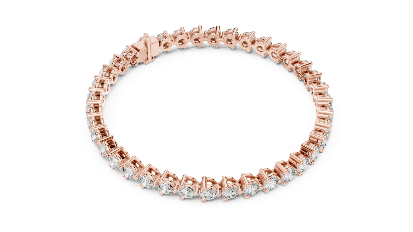 Orphée Classic Round Diamond Tennis Bracelet