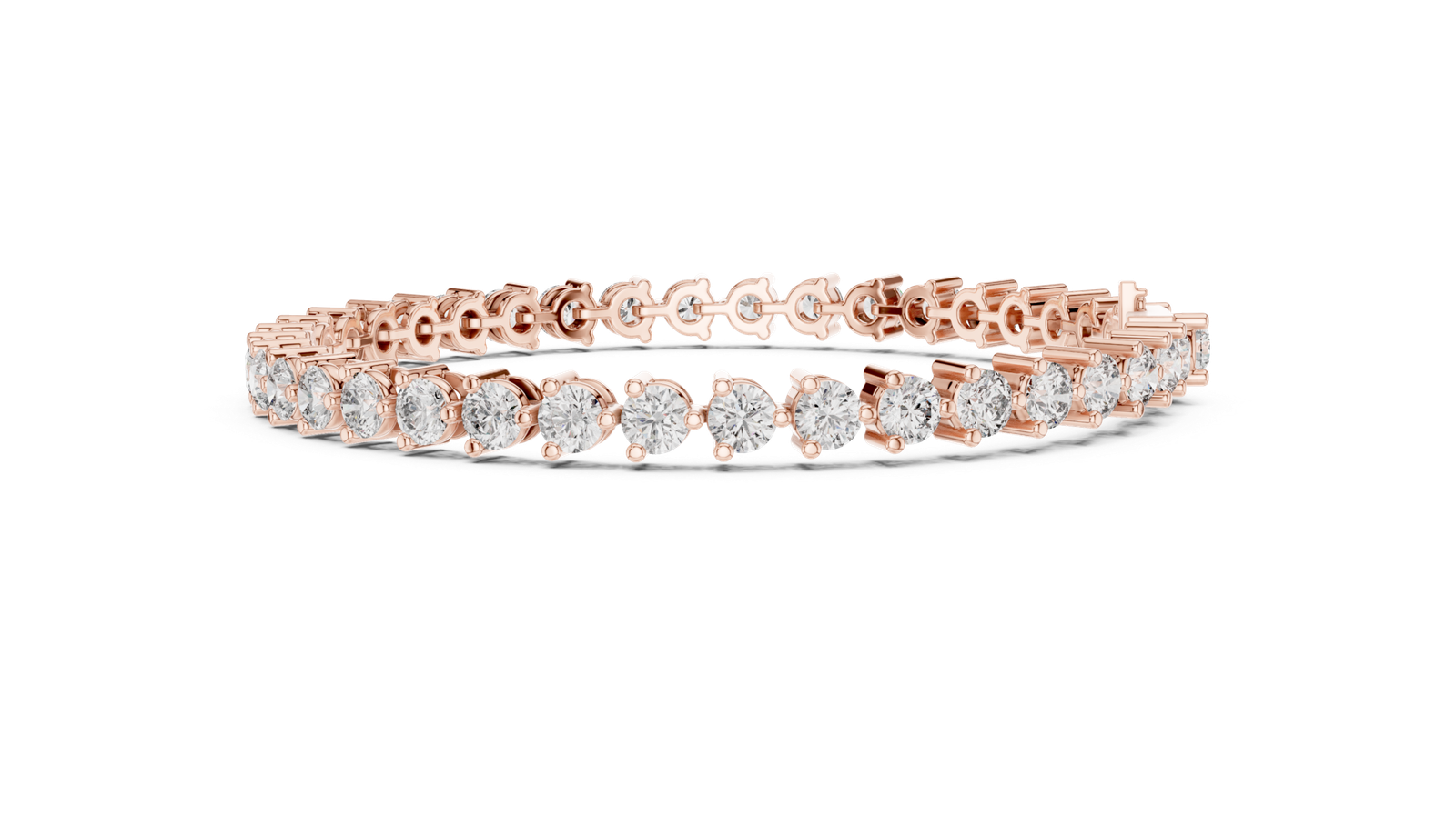 Orphée Classic Round Diamond Tennis Bracelet