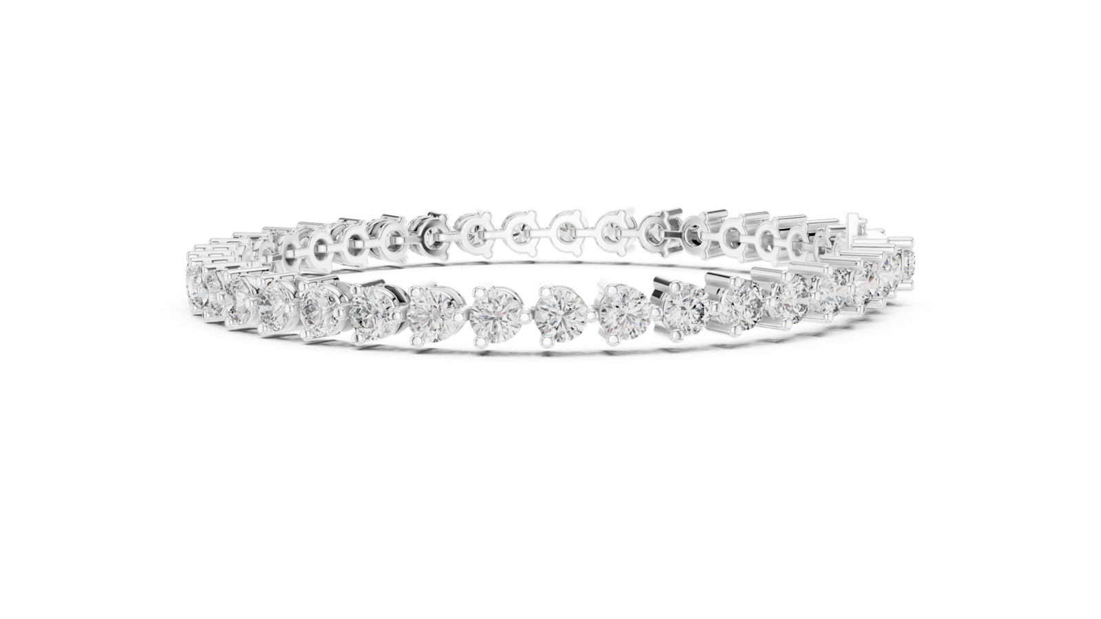 Orphée Classic Round Diamond Tennis Bracelet