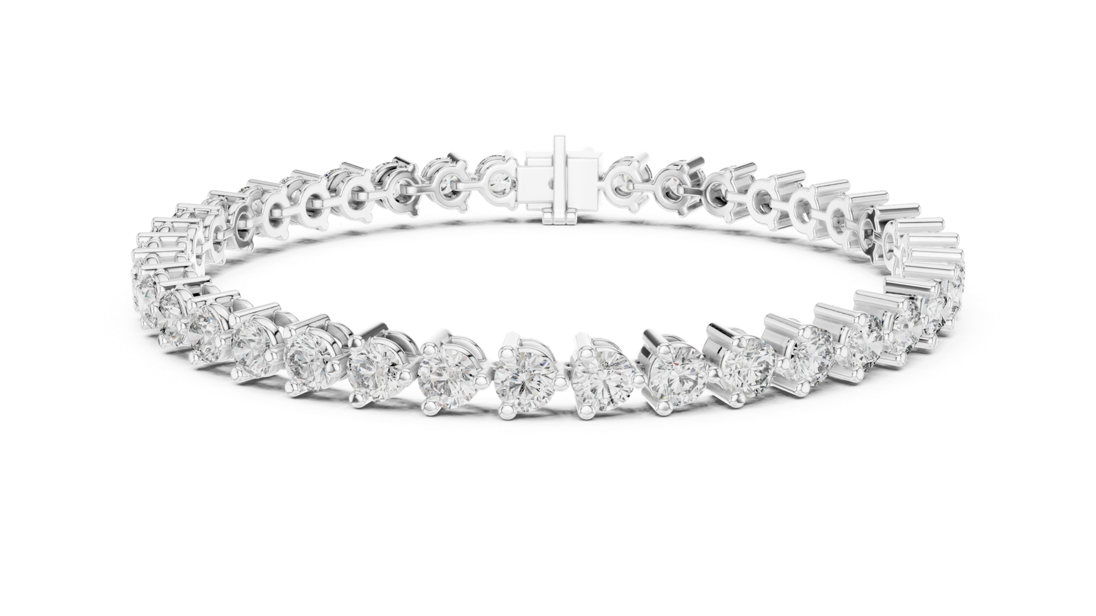 Orphée Classic Round Diamond Tennis Bracelet