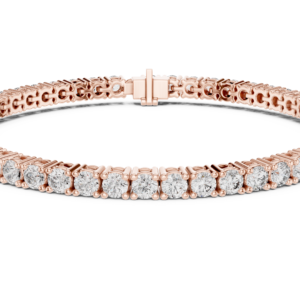 Clarion Signature Round Diamond Tennis Bracelet