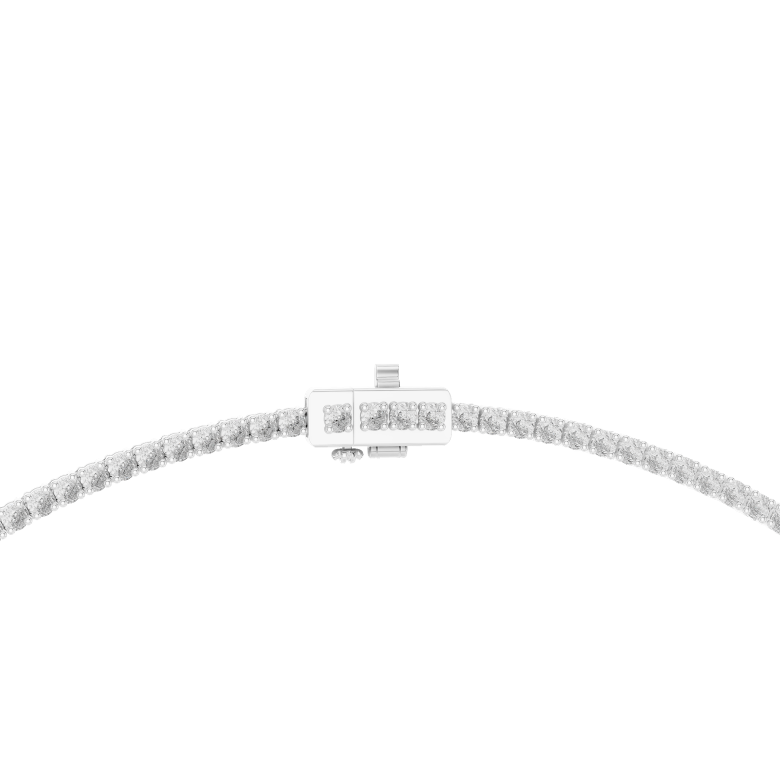 Royal Pear Diamond Tennis Necklace