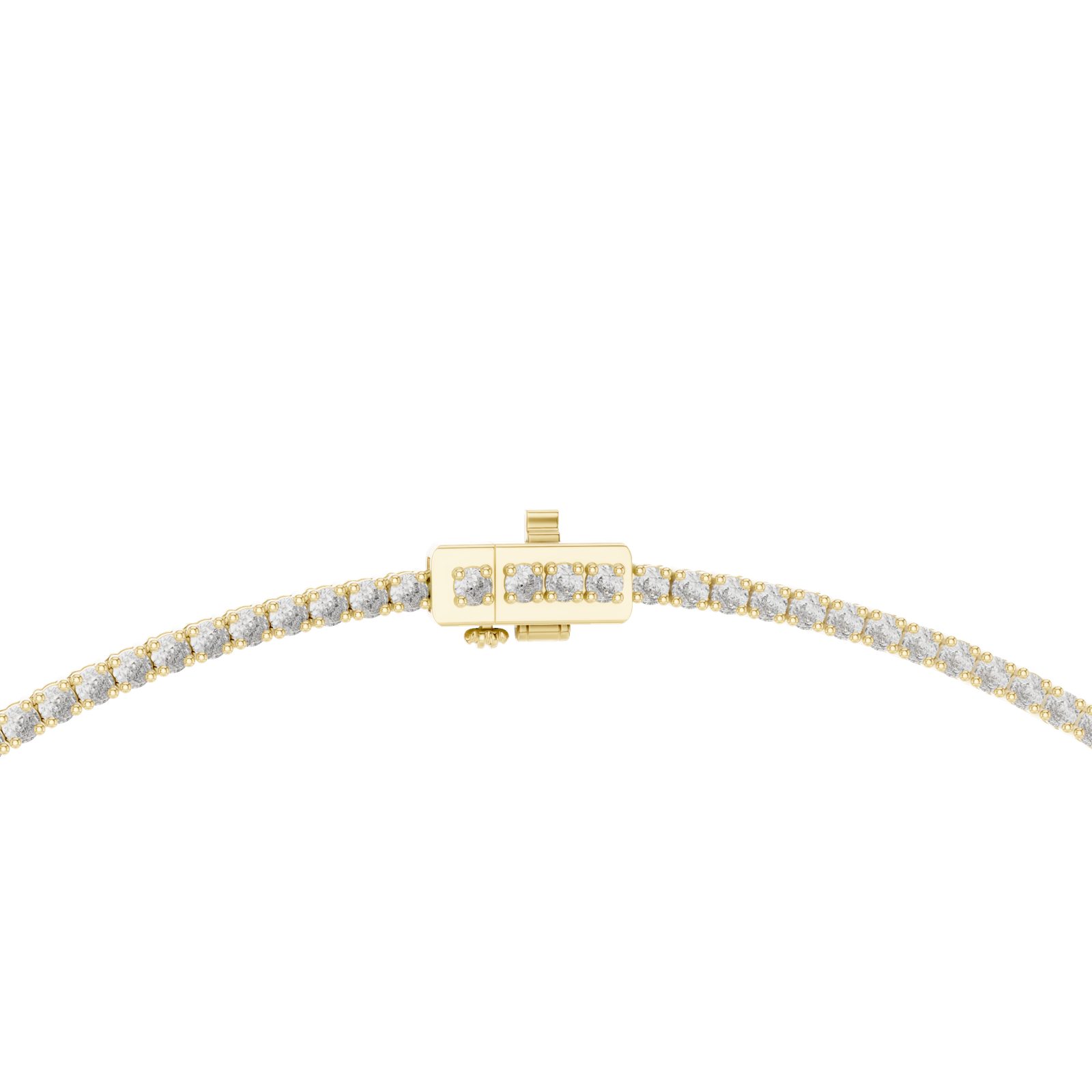 Royal Pear Diamond Tennis Necklace