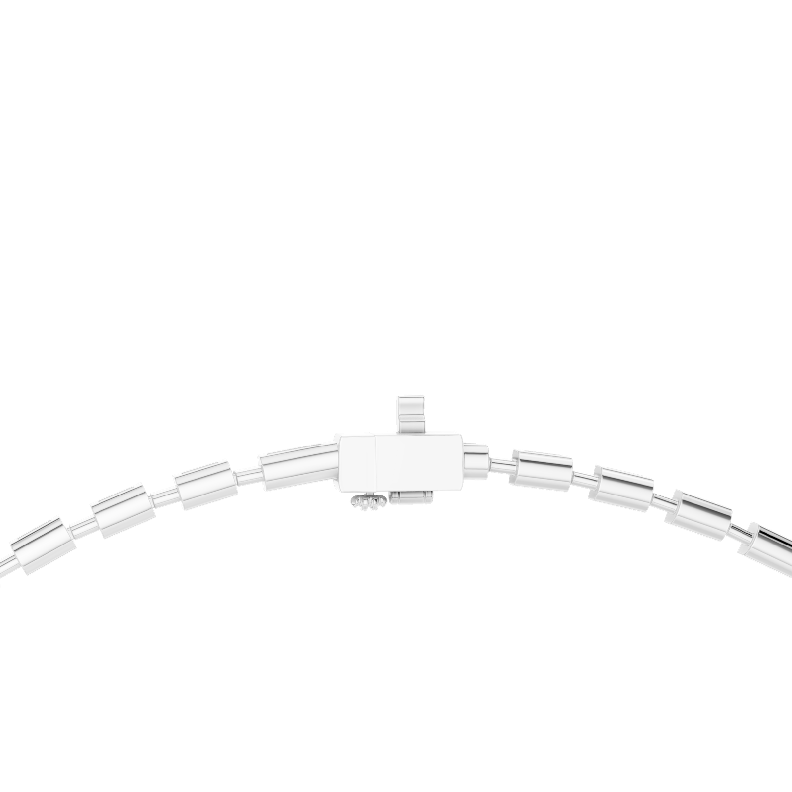 Eternal Emerald Diamond Tennis Necklace
