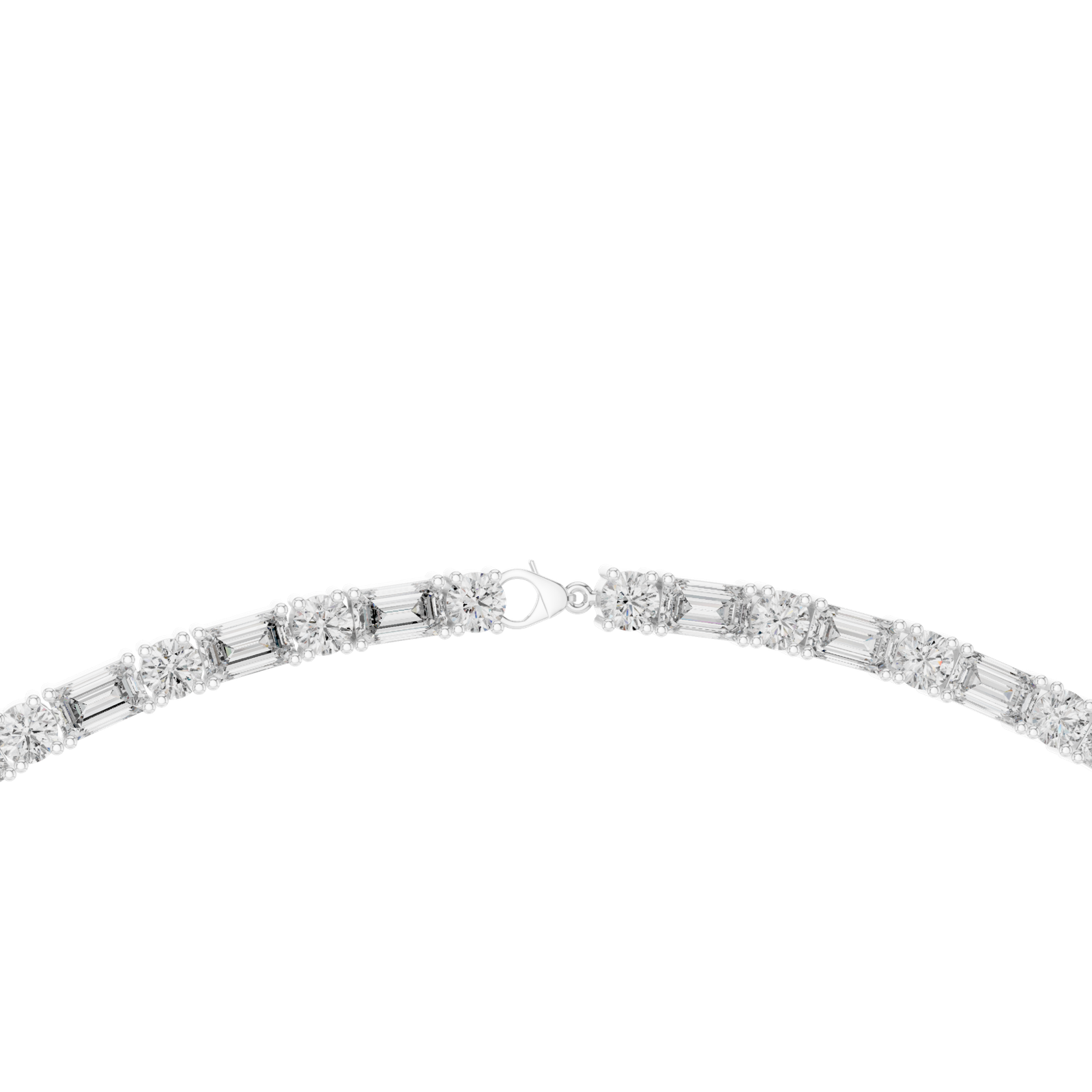 Imperial Emerald Diamond Necklace
