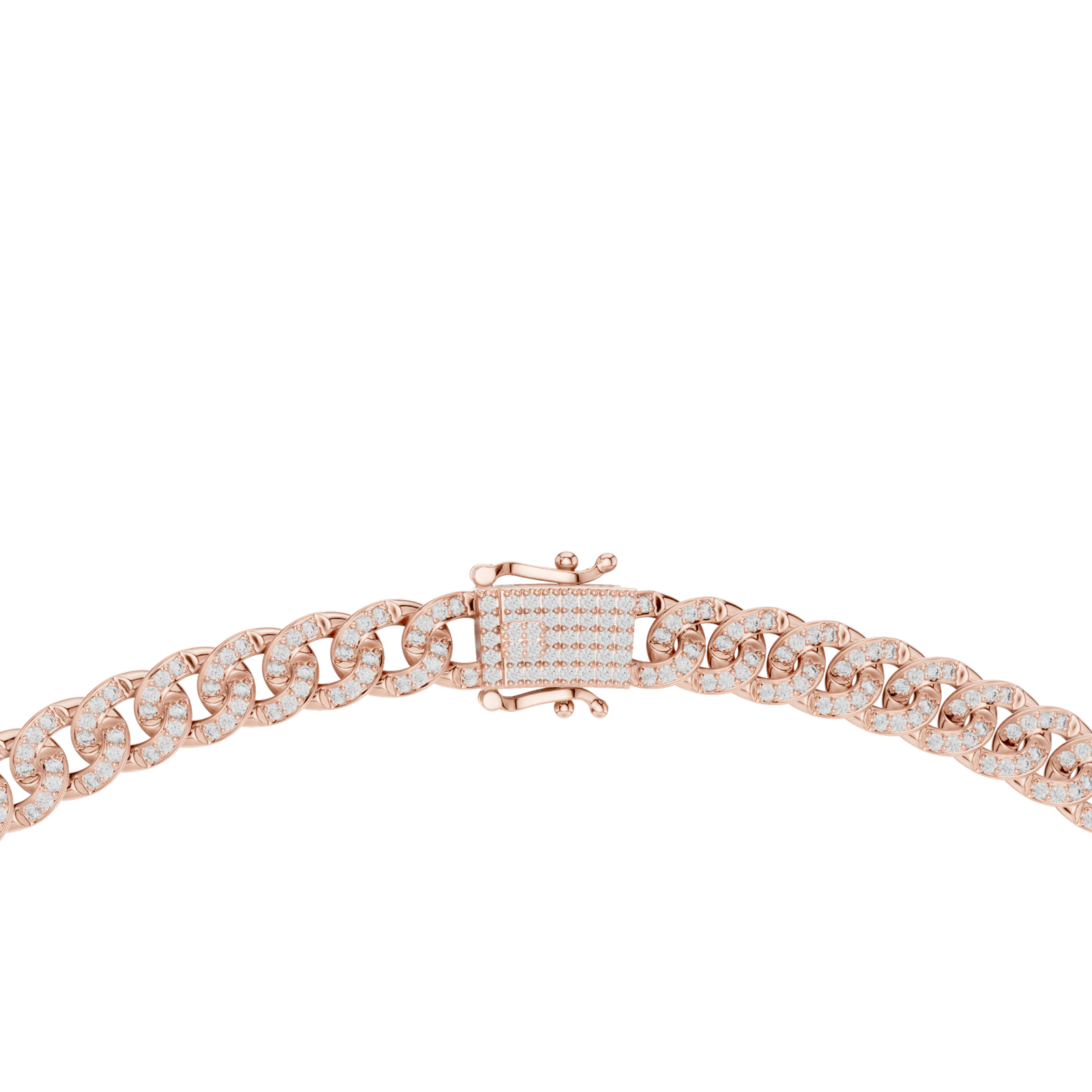 Twisted Diamond Rope Necklace