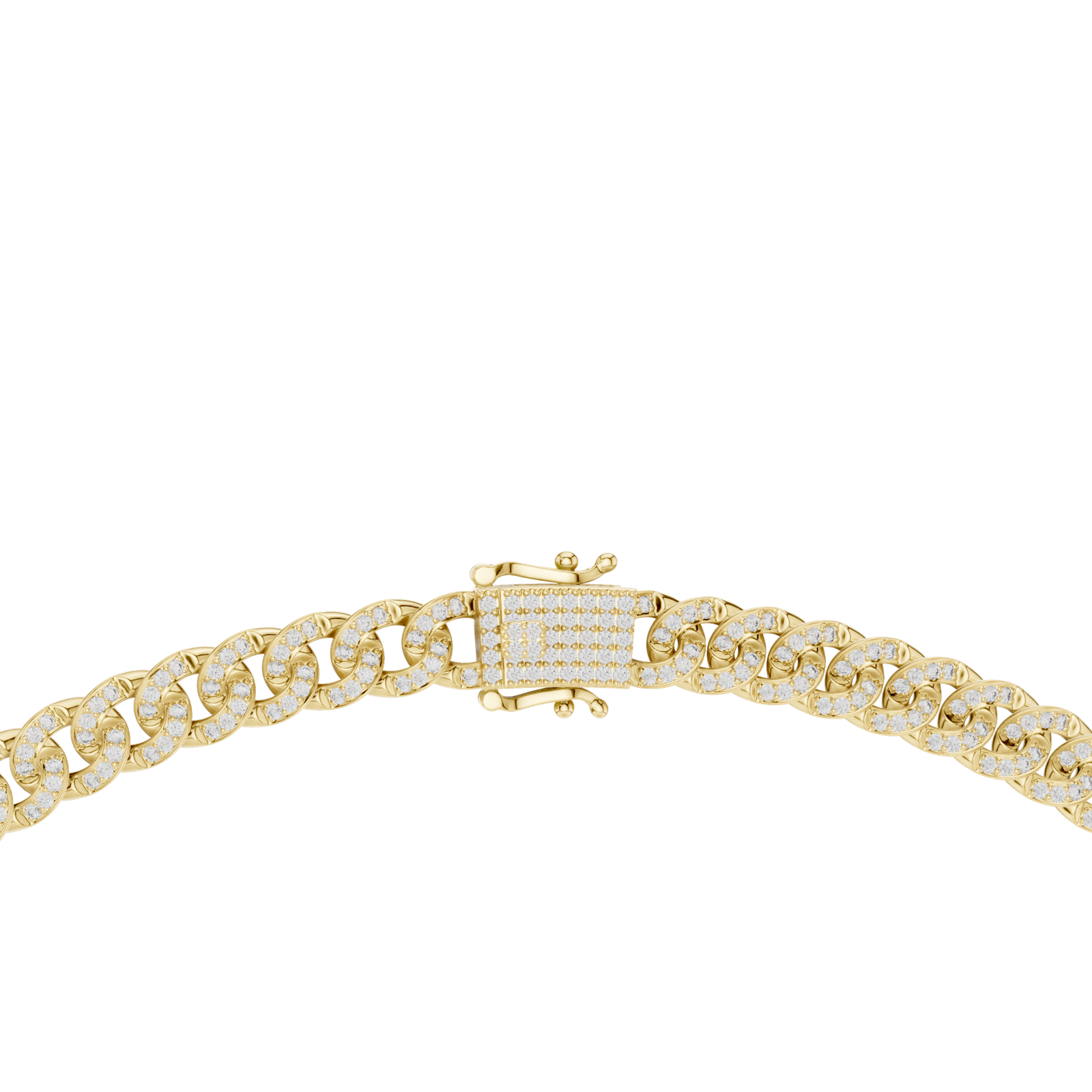 Twisted Diamond Rope Necklace