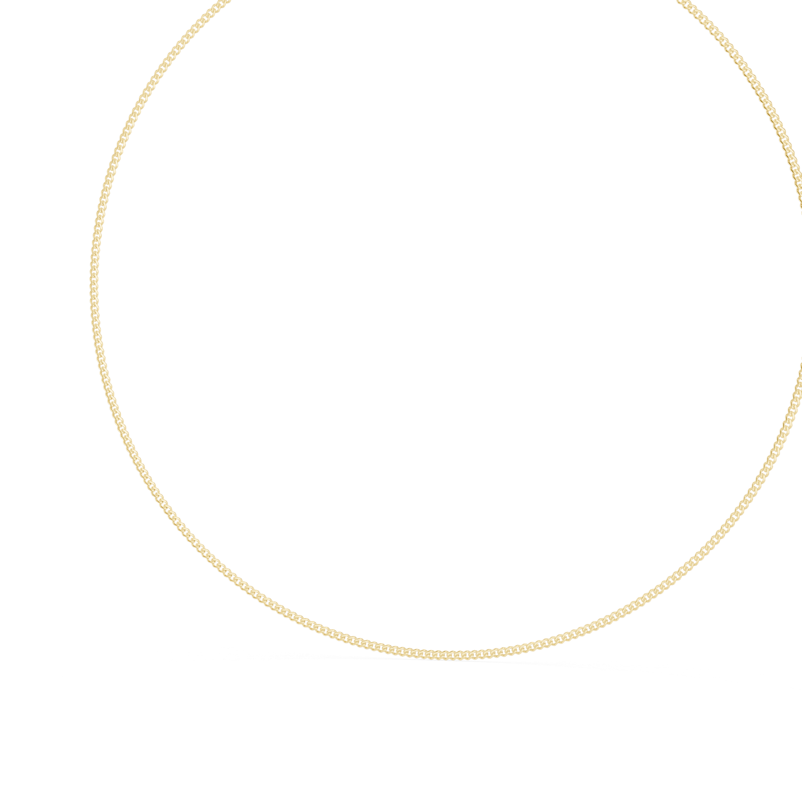 Minimal Diamond Chain Necklace