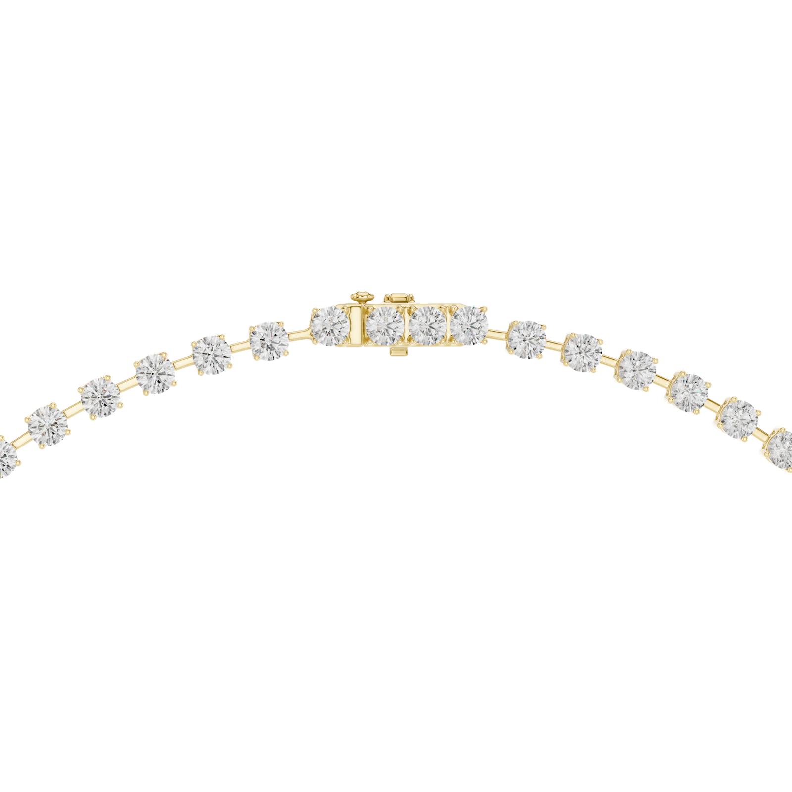 Solitaire Diamond Drop Necklace