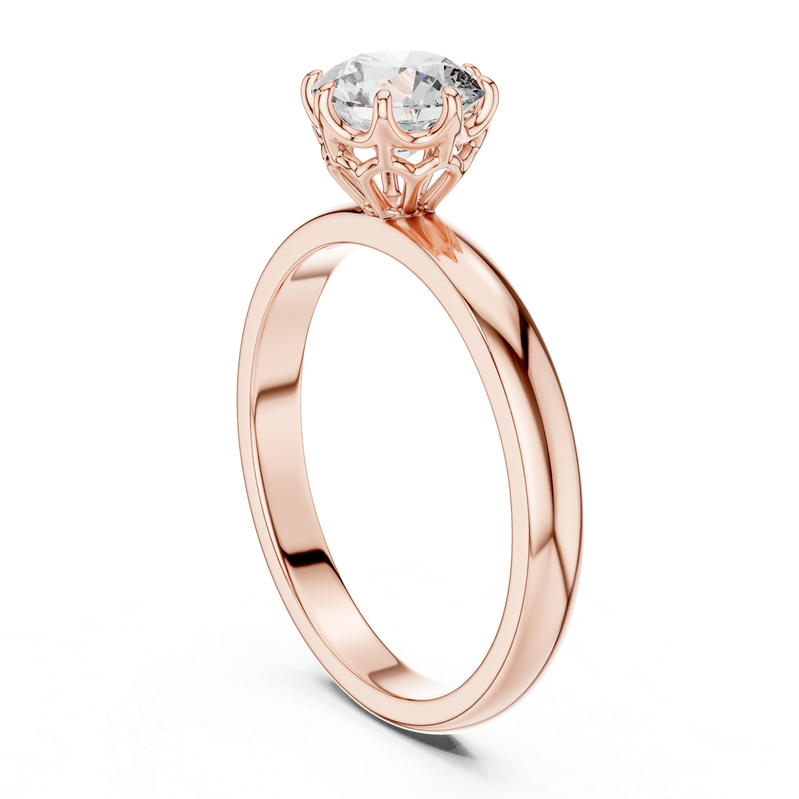 Classic Round Solitaire Ring