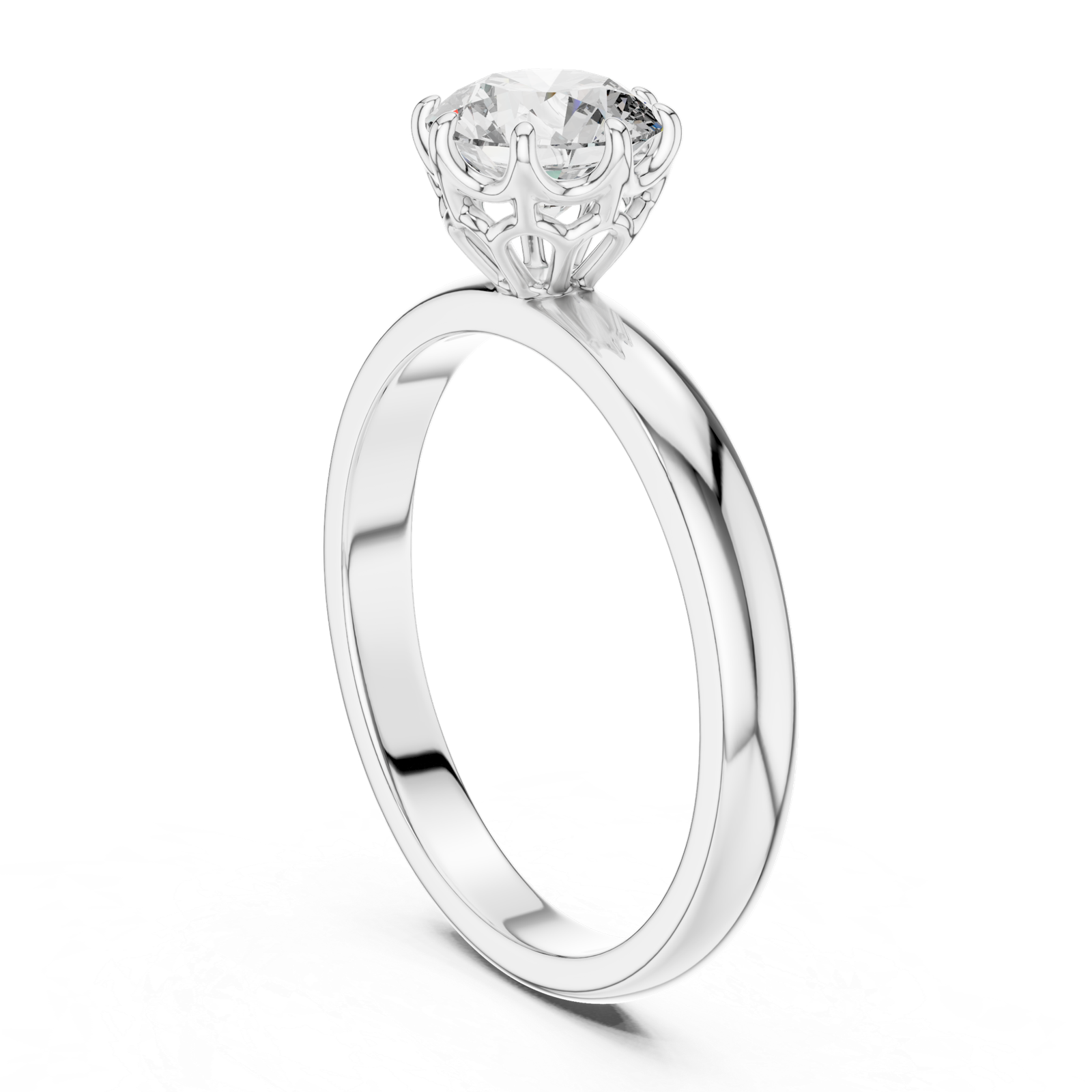 Classic Round Solitaire Ring