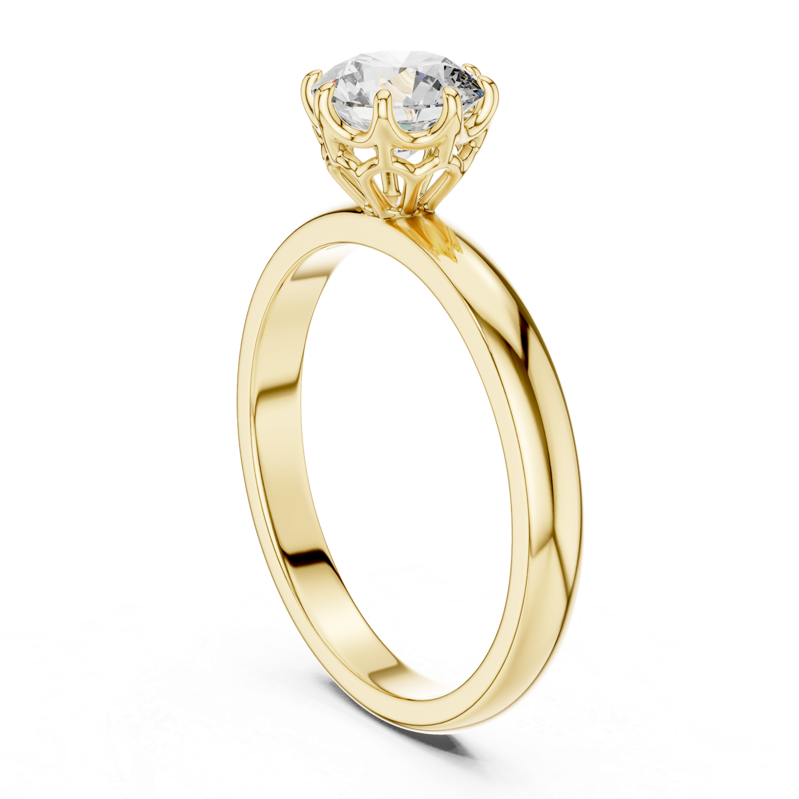 Classic Round Solitaire Ring